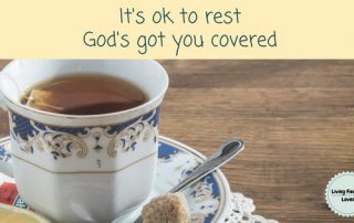 God says rest - its ok blog